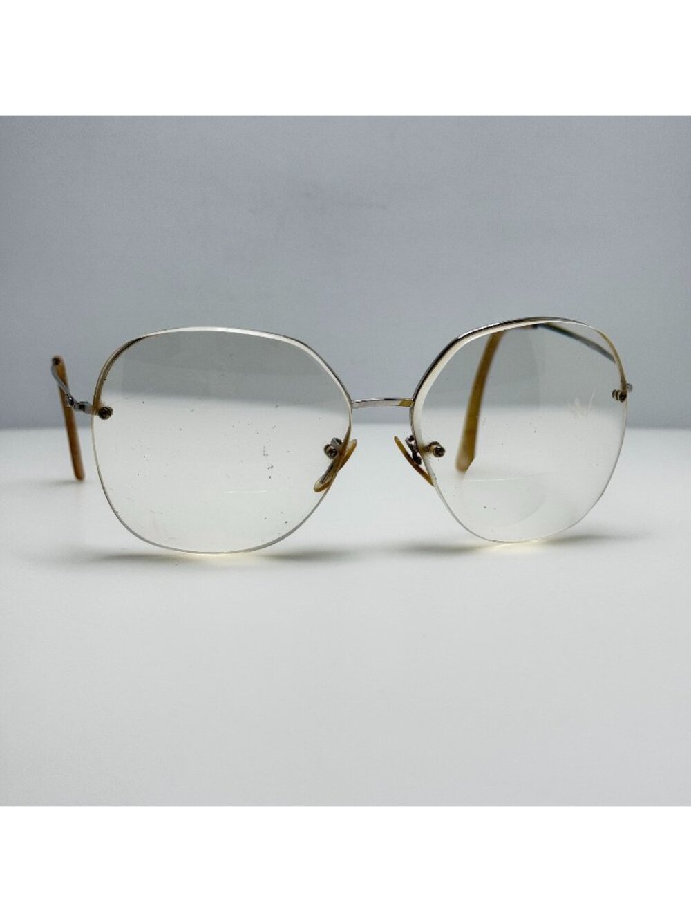 Shuron Shur-on Eyeglasses Eye Glasses Frames Butterfly Clear